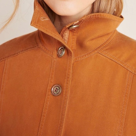 NWT Anthropologie Uma Utility Duster Cedar Jacket - Picture 5 of 8